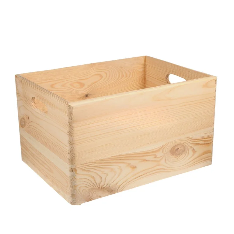 Drevený úložný box